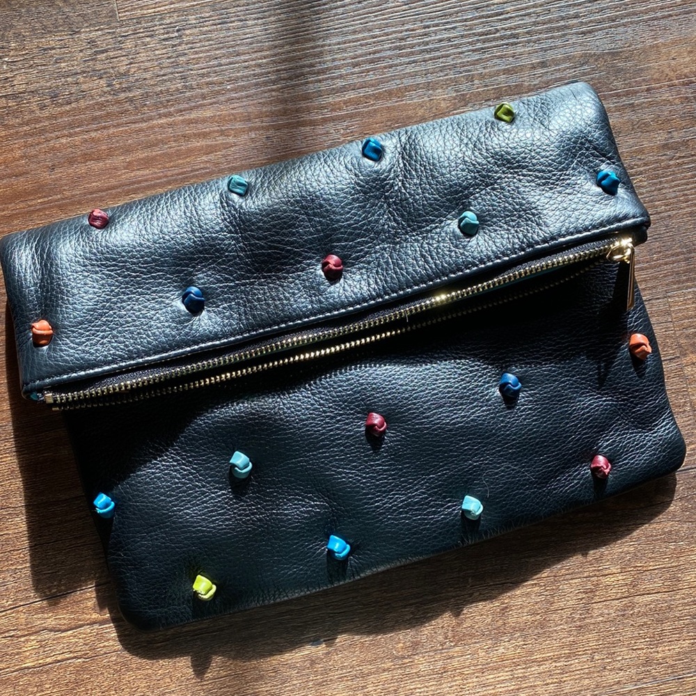 Tehra & B Zip Top Foldover Bag